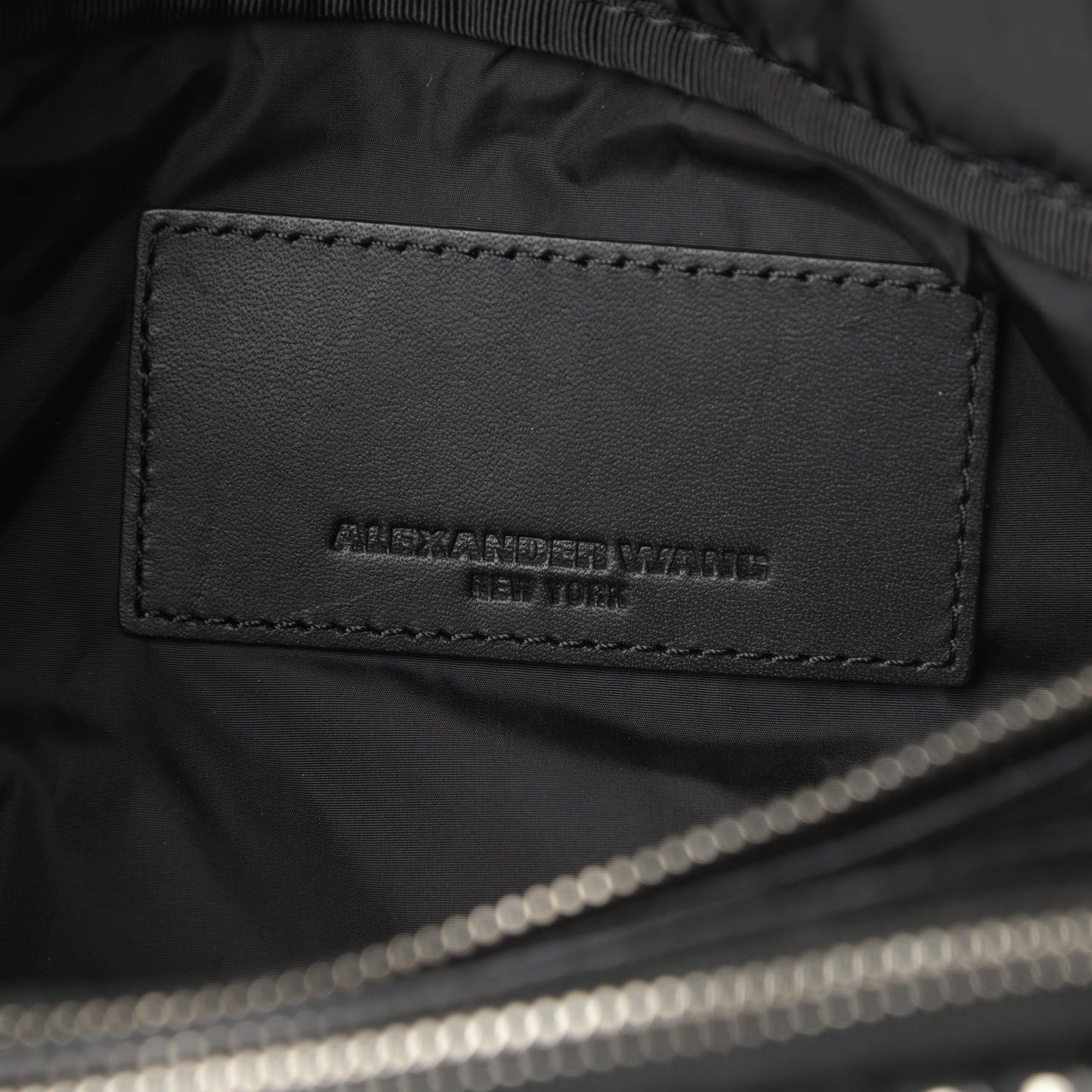 Lambskin Attica Studded Belt Bag Black