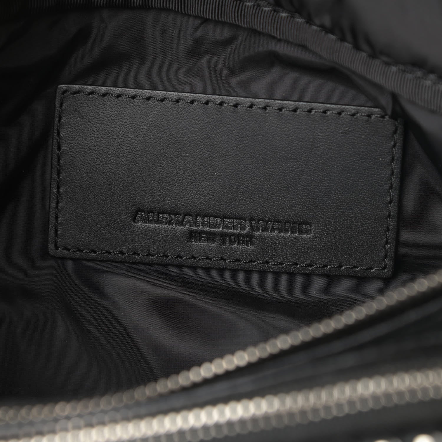 Alexander Wang Lambskin Attica Studded Belt Bag Black 6 of 10