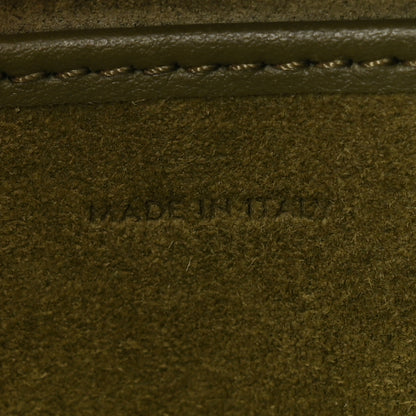 Celine Smooth Calfskin Medium Strap Ava Shoulder Bag Dark Olive 7 of 10