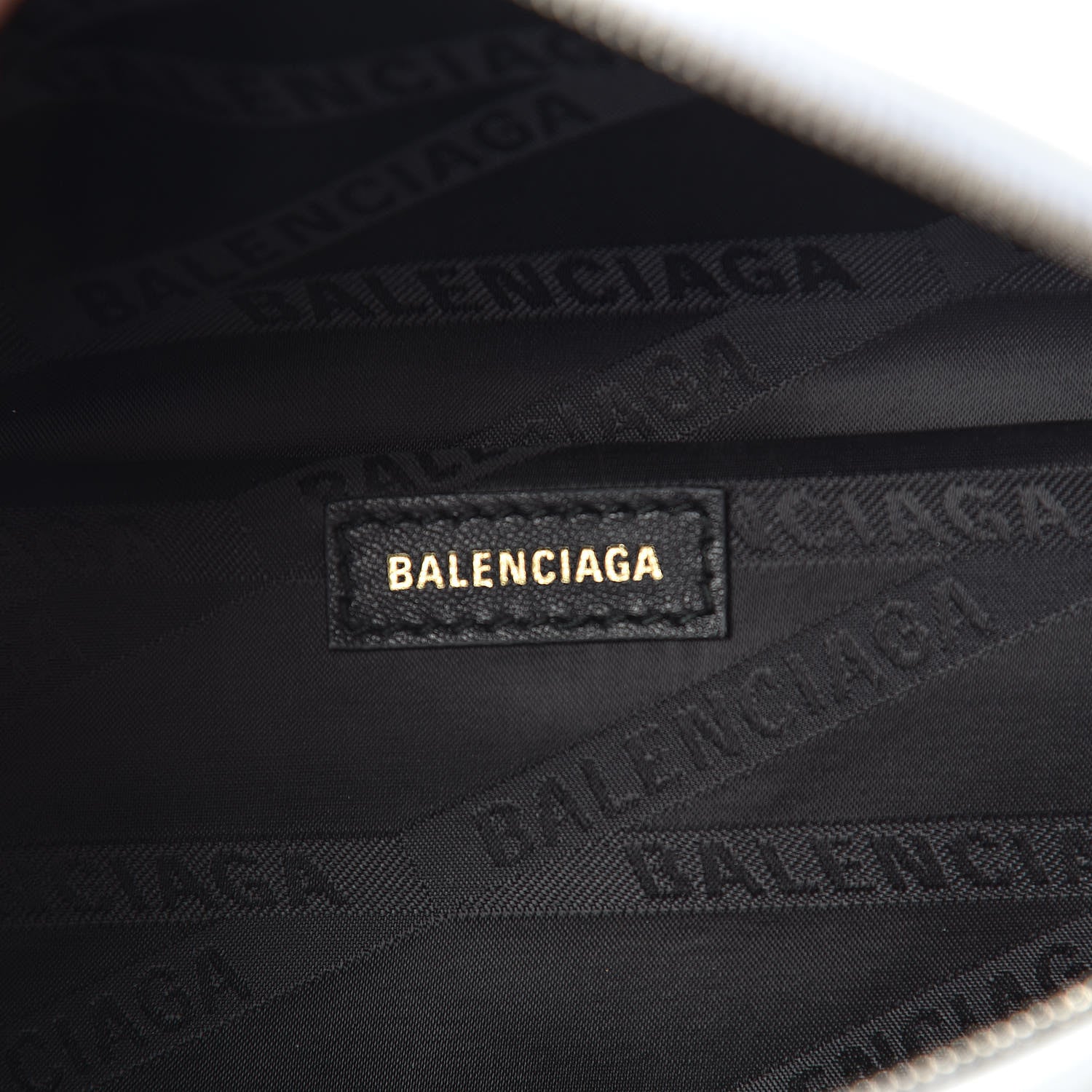 Balenciaga Agneau Arena Graffiti All Over XXS Souvenir Belt Bag White Multicolor 6 of 13