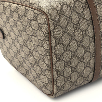 Gucci GG Supreme Monogram Margaux Calfskin Medium Nice Boston Beige Ebony Acero 9 of 11