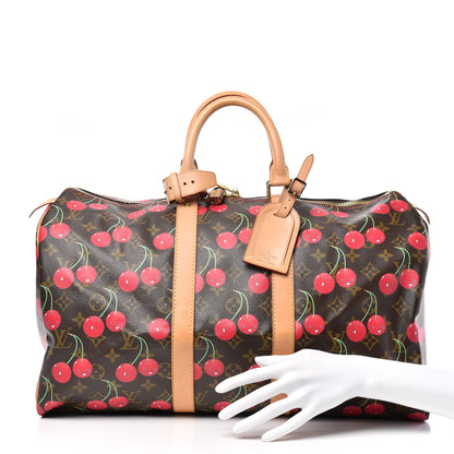 Louis Vuitton Monogram Cerises Keepall 45 2 of 9
