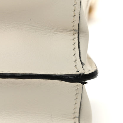Prada City Calf Raffia Saffiano Cahier Bag Naturale White 11 of 11