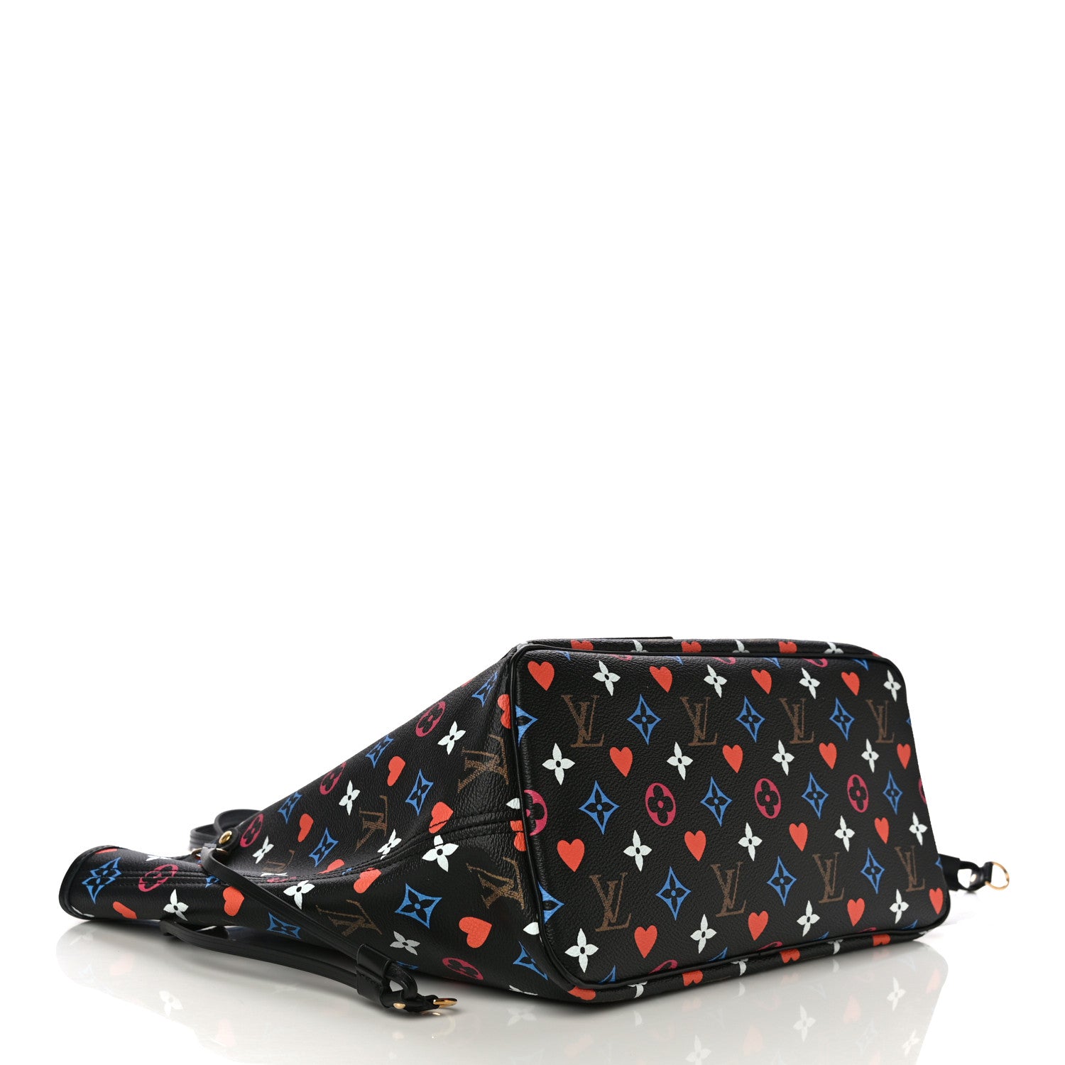 Louis Vuitton Game On Neverfull MM Black 7 of 9