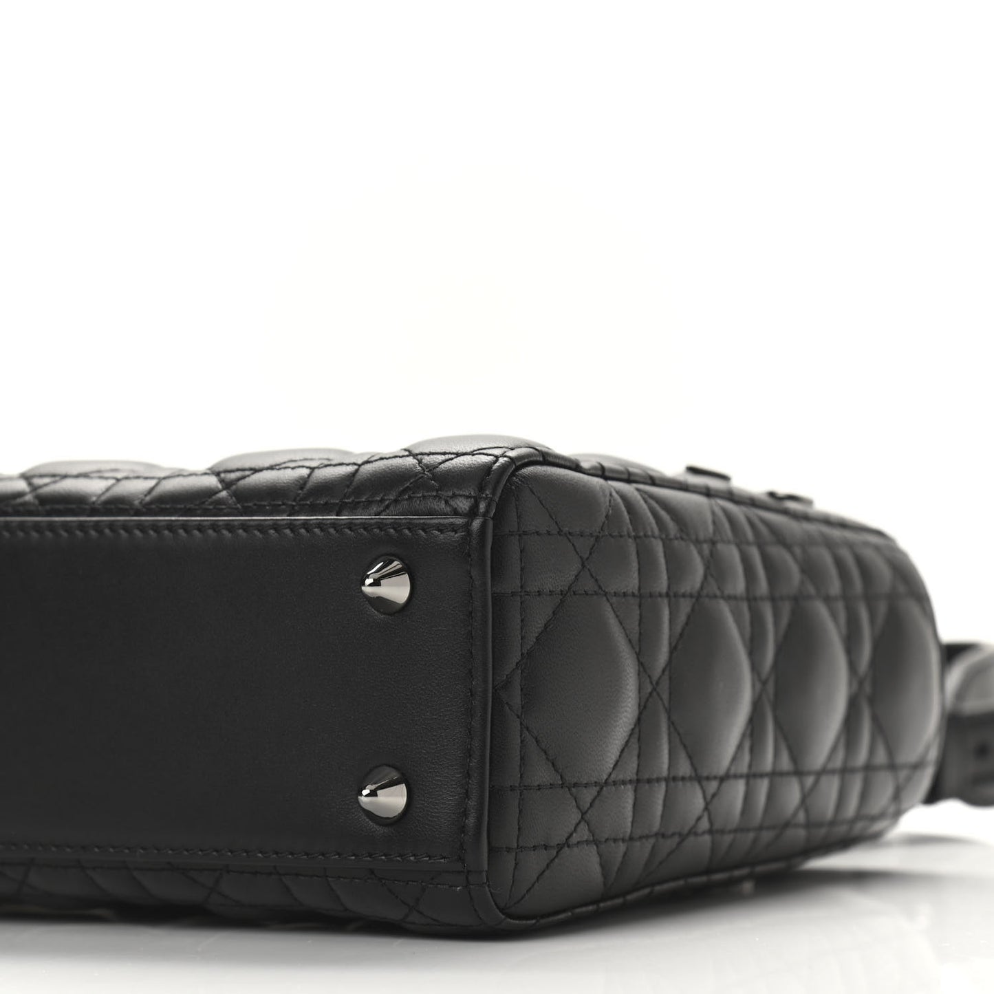 Lambskin Cannage Small My ABCDior Lady Dior Black