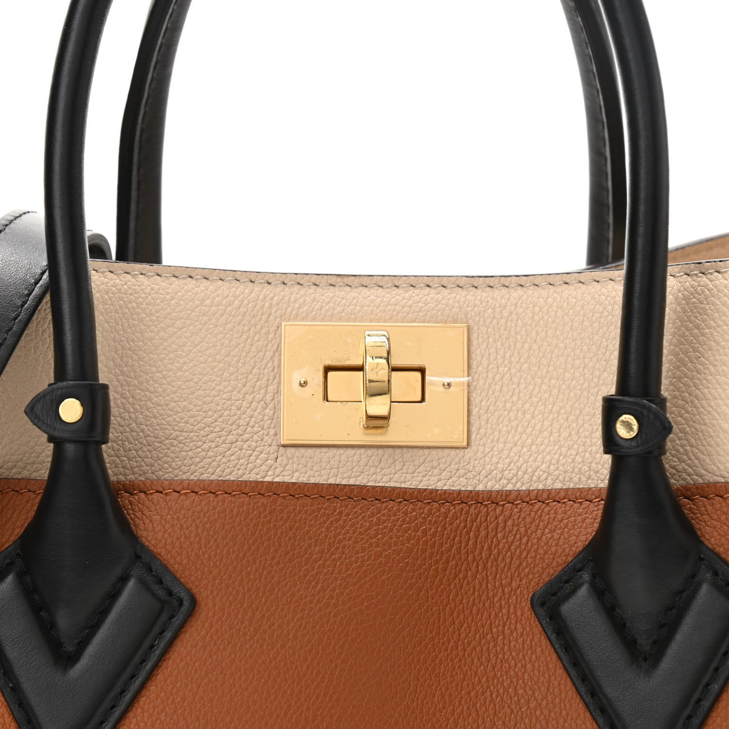 Calfskin Monogram On My Side MM Chataigne