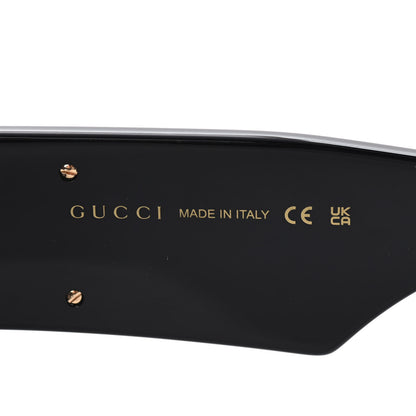 Gucci Acetate Square Frame Sunglasses GG0956S Black 6 of 9