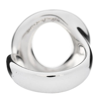 Tiffany Sterling Silver Elsa Peretti Sevillana Ring 50 5.25 3 of 5