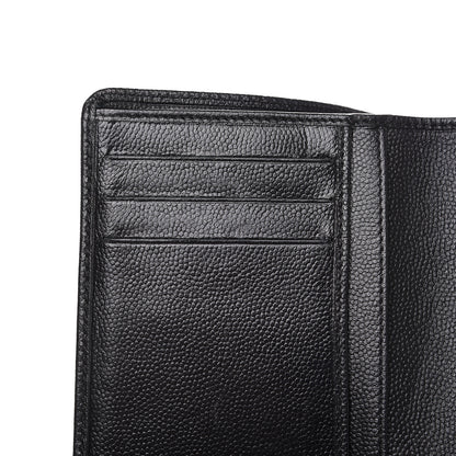 Chanel Caviar Sevruga French Compact Wallet Black 8 of 9
