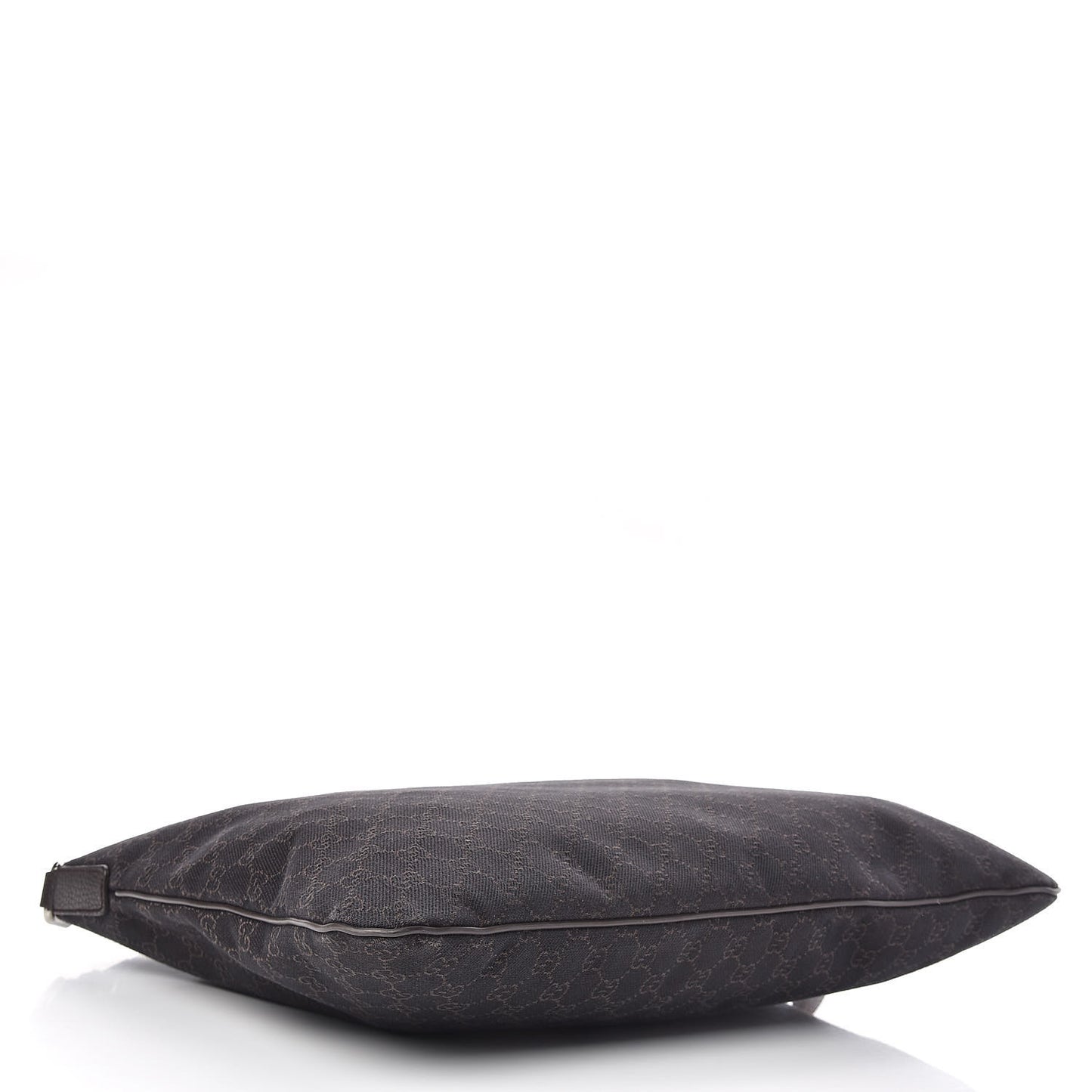 Denim Monogram Messenger Bag Dark Brown