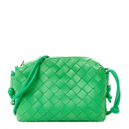 Bottega Veneta Nappa Intrecciato Mini Loop Camera Bag Parakeet 1 of 14