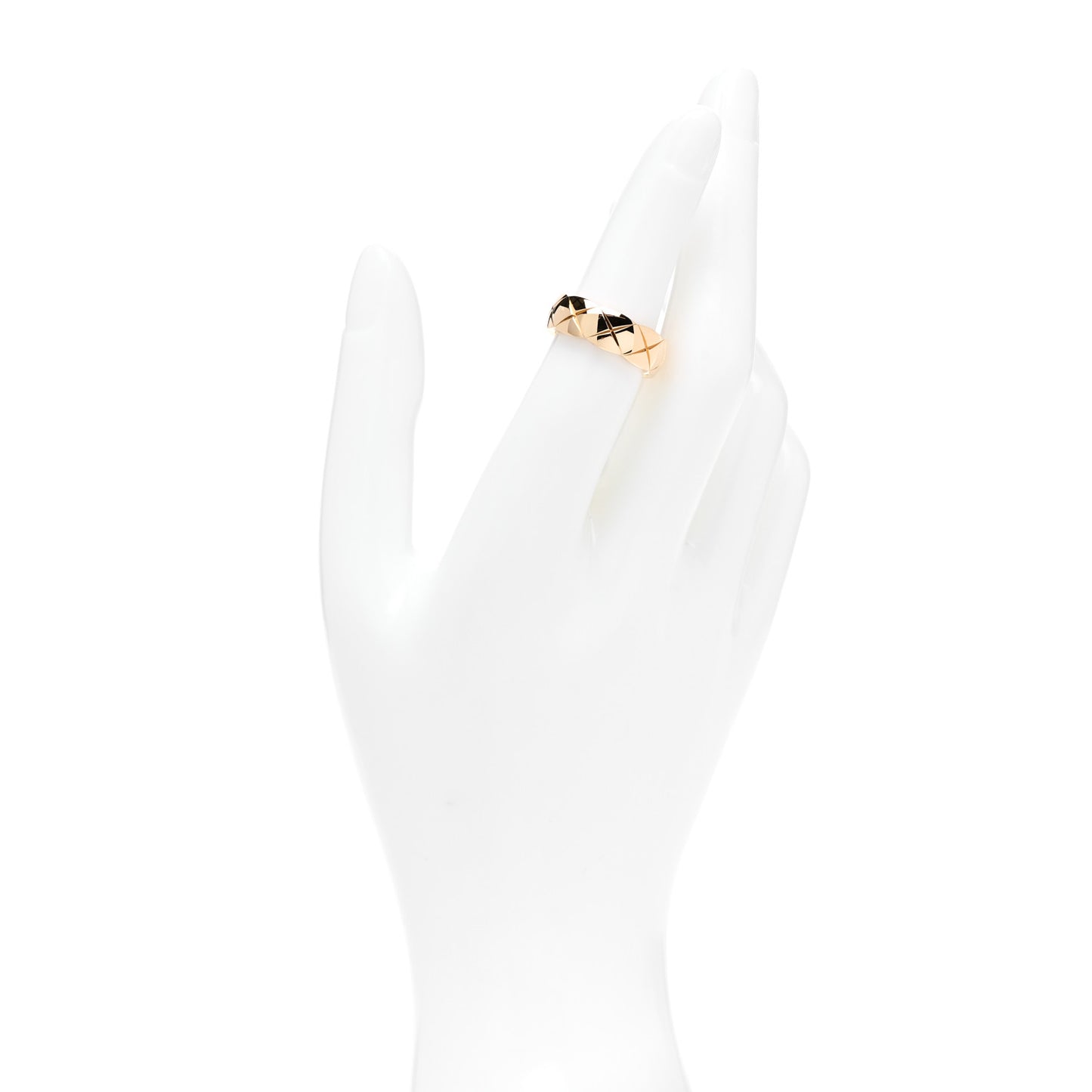 18K Yellow Gold Small Coco Crush Ring 51 5.75