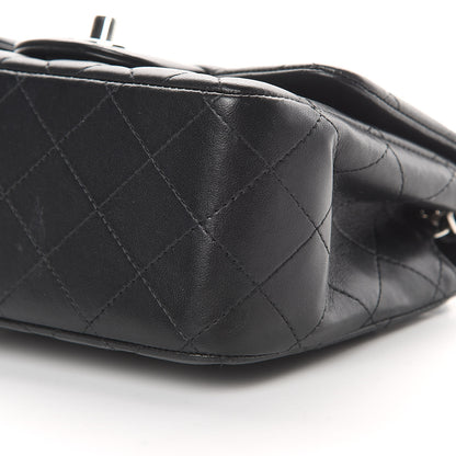 Chanel Lambskin Quilted Mini Square Flap Black 7 of 12