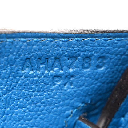 Hermes Togo Birkin 25 Bleu Zanzibar 7 of 11