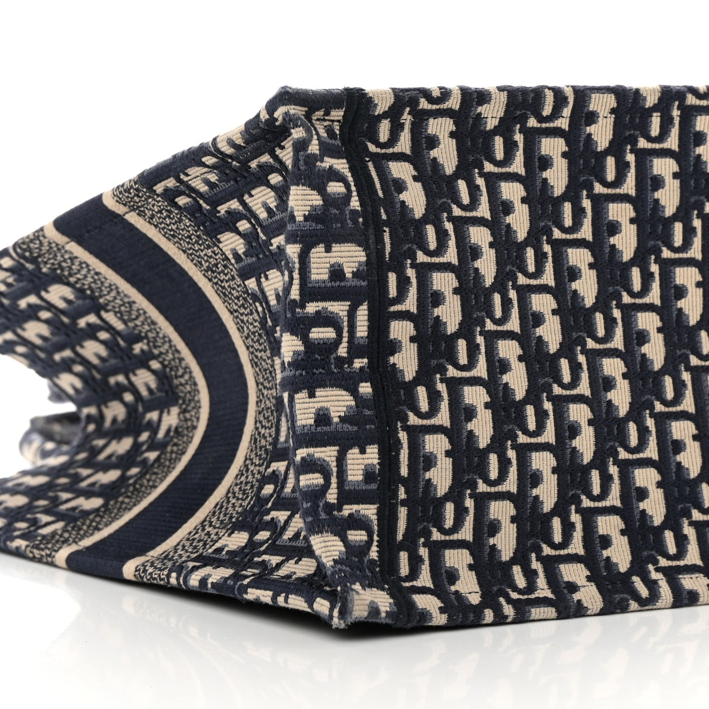 Oblique Medium Book Tote Blue Multicolor