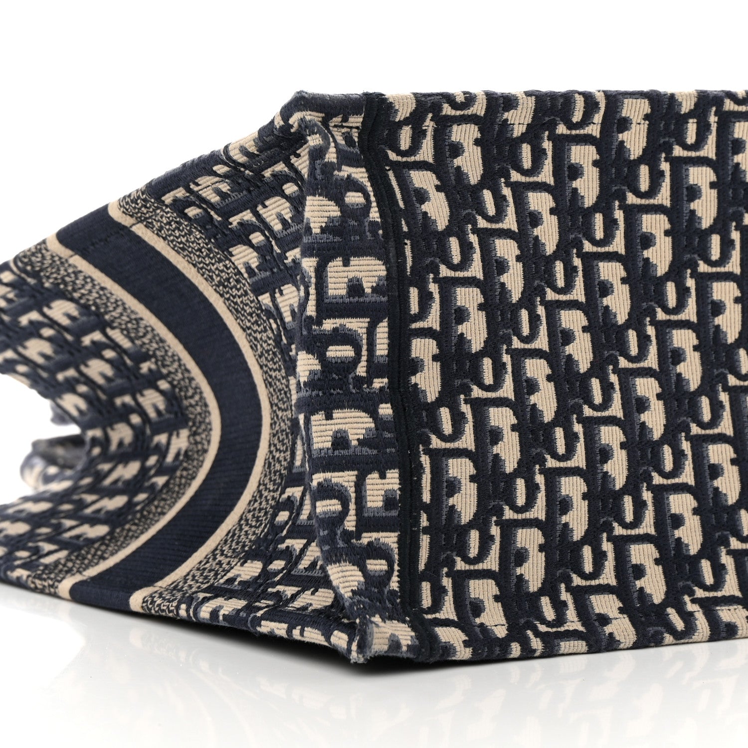 Christian Dior Oblique Medium Book Tote Blue Multicolor 9 of 15