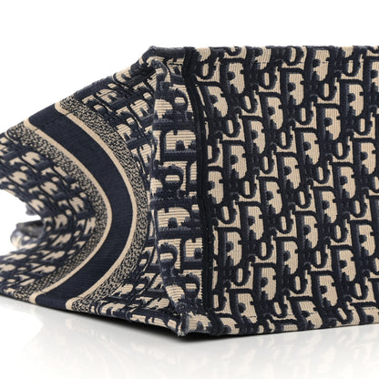 Christian Dior Oblique Medium Book Tote Blue Multicolor 9 of 15