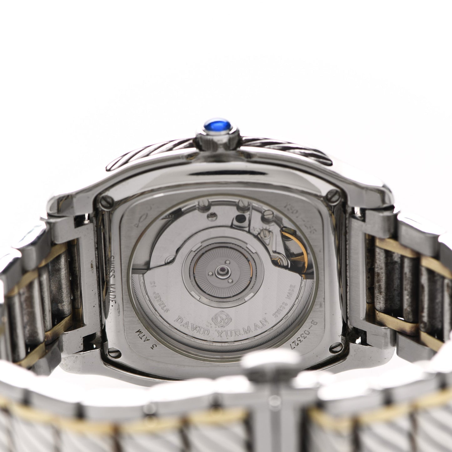 Stainless Steel 18K Yellow Gold 35mm Thoroughbred Automatic Watch