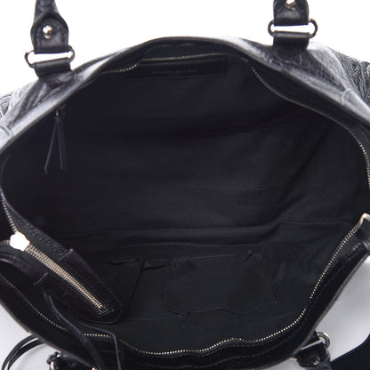 Balenciaga Agneau Classic Silver Hardware Part Time Black 8 of 10