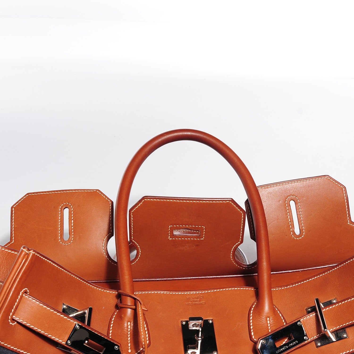 Hermes Barenia Denim JPG Birkin 42 Fauve 7 of 23