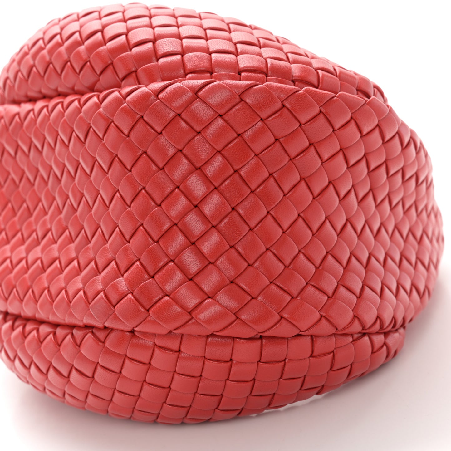 Nappa Intrecciato Mini Padded Jodie Red