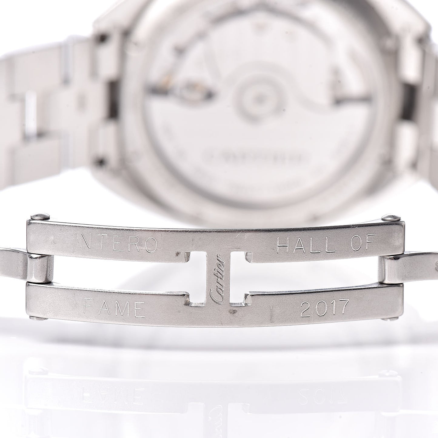 Stainless Steel 35mm Cle De Automatic Watch