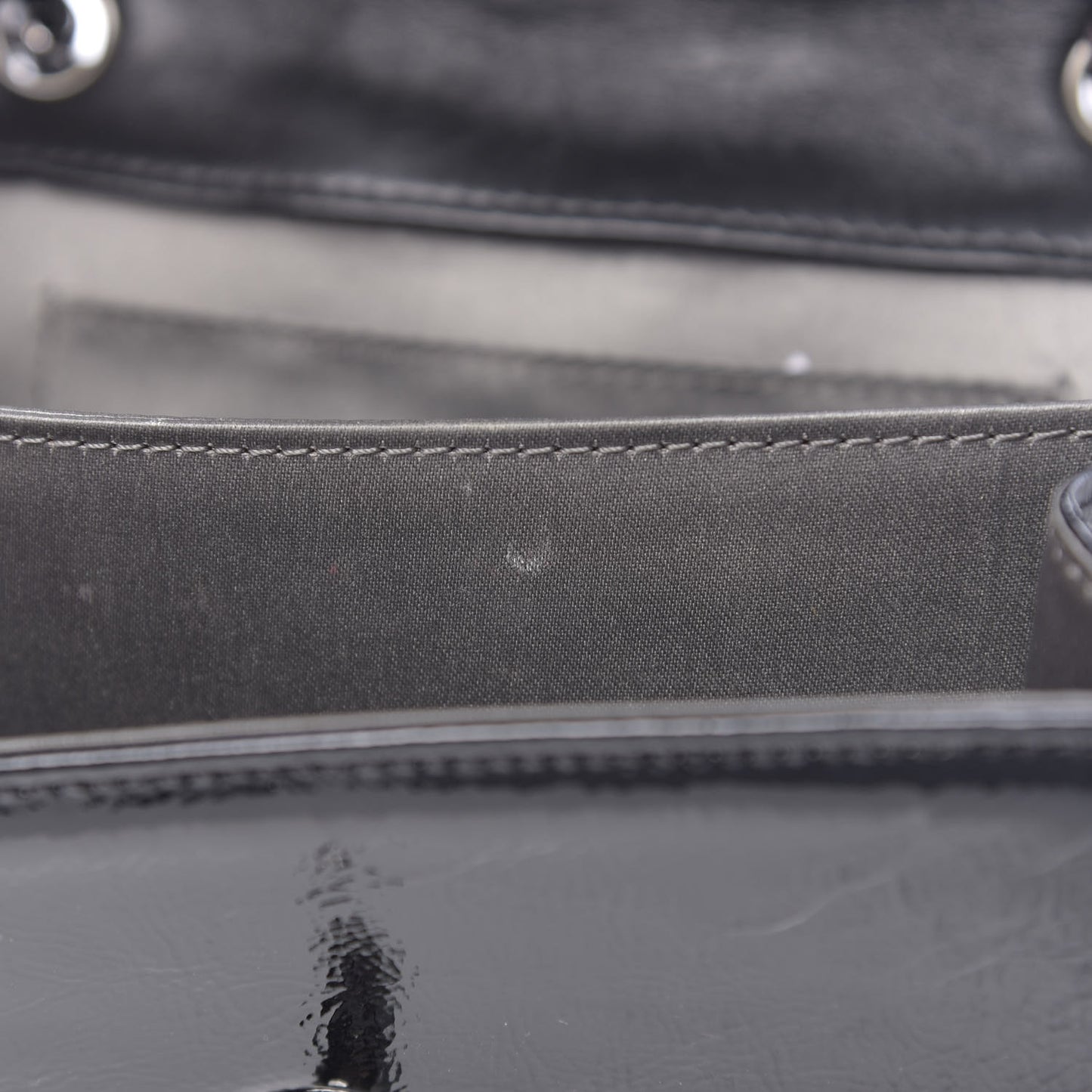 Patent Mini Madison Flap Black
