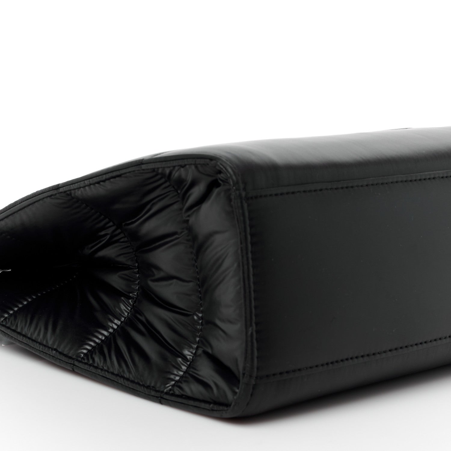 Telfar Nylon Medium Puff Shopping Bag Black 10 of 13