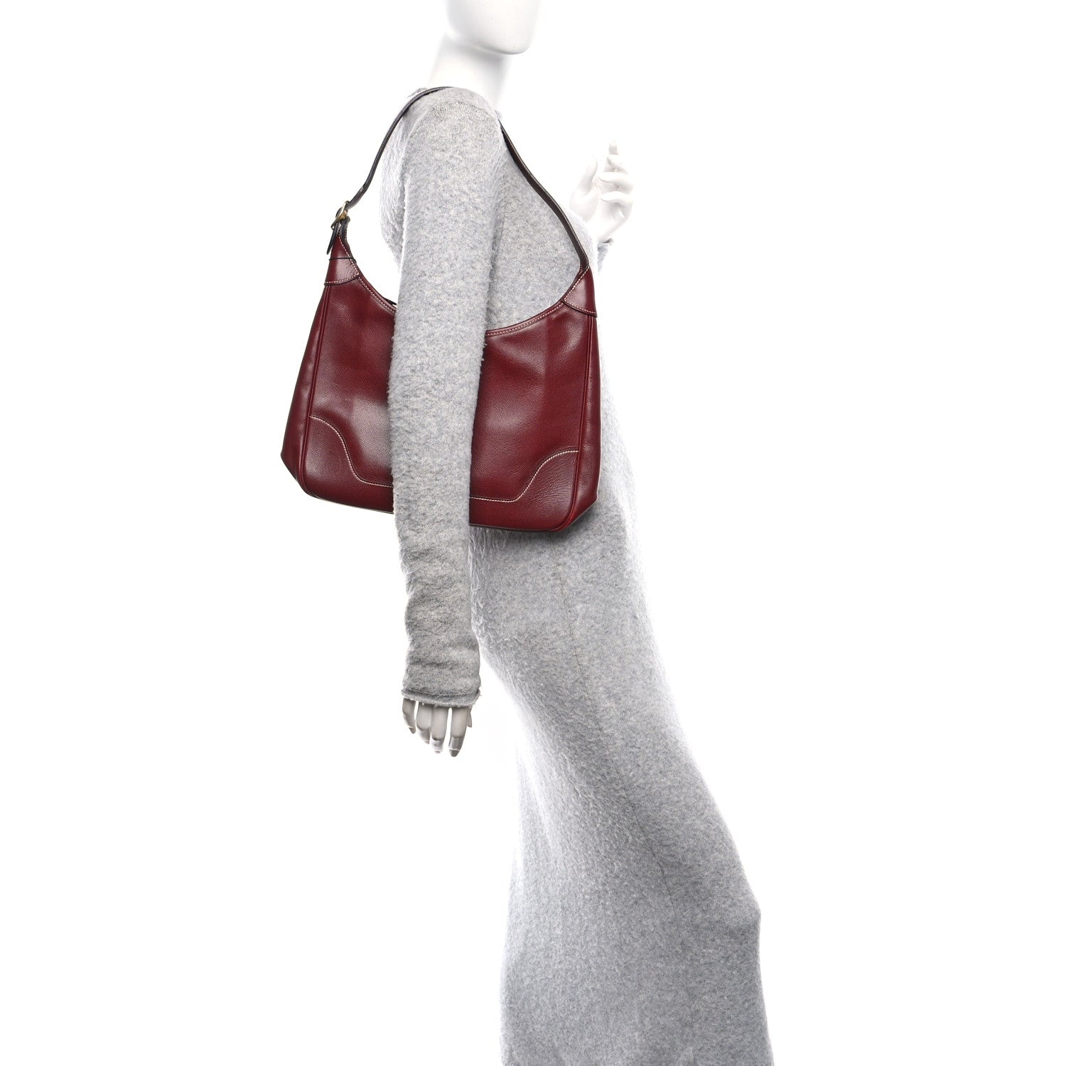 Hermes Courchevel Trim II 31 Rouge H 2 of 10