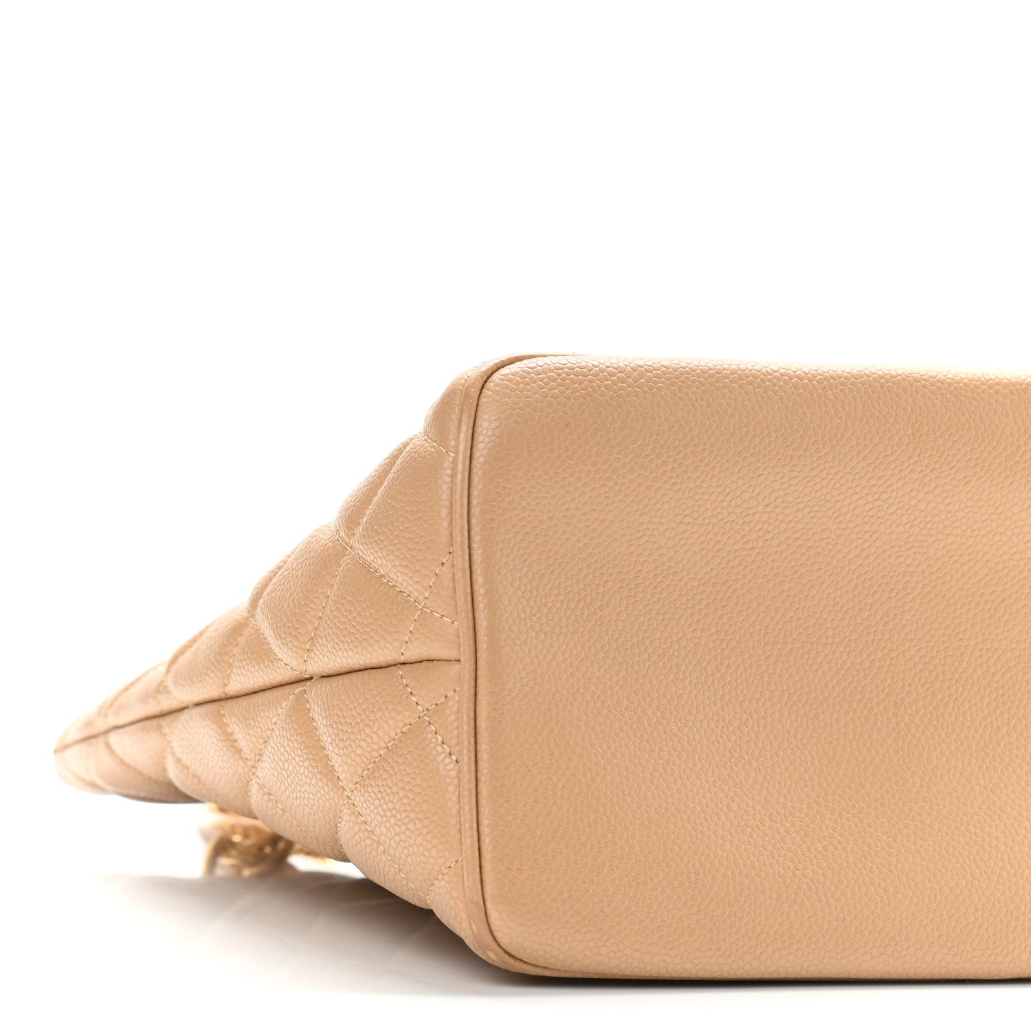 Chanel Caviar Quilted Medallion Tote Beige 9 of 12