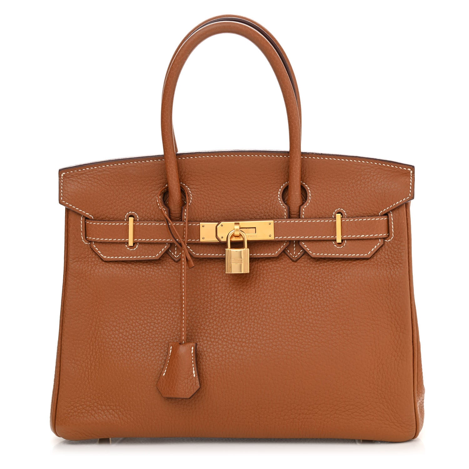 Hermes Togo Birkin 30 Gold 1 of 27