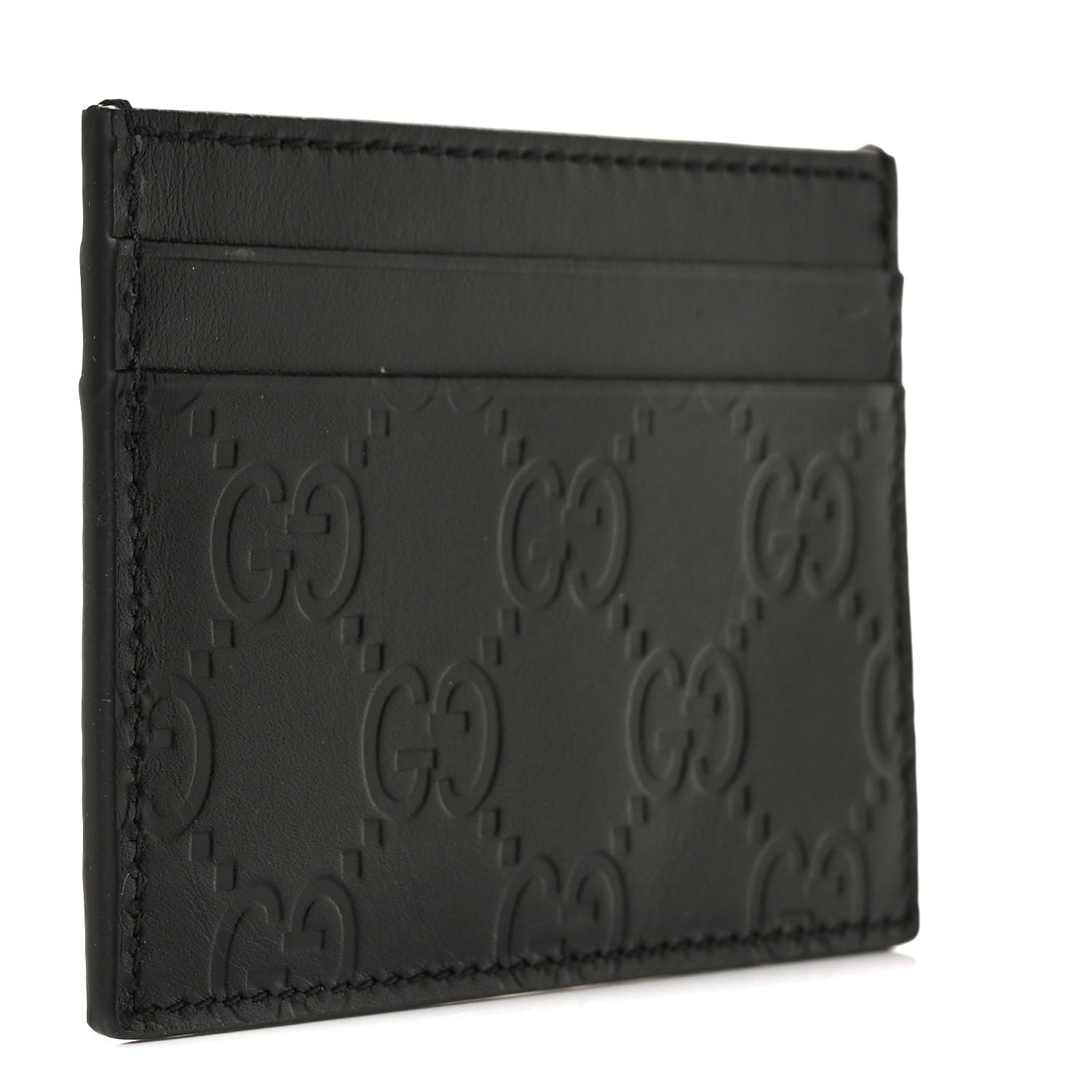 Gucci Guccissima Card Holder Black 3 of 8