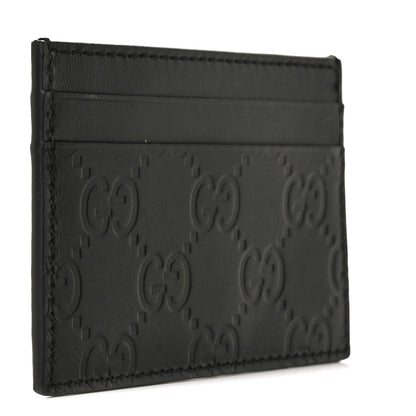 Gucci Guccissima Card Holder Black 3 of 8