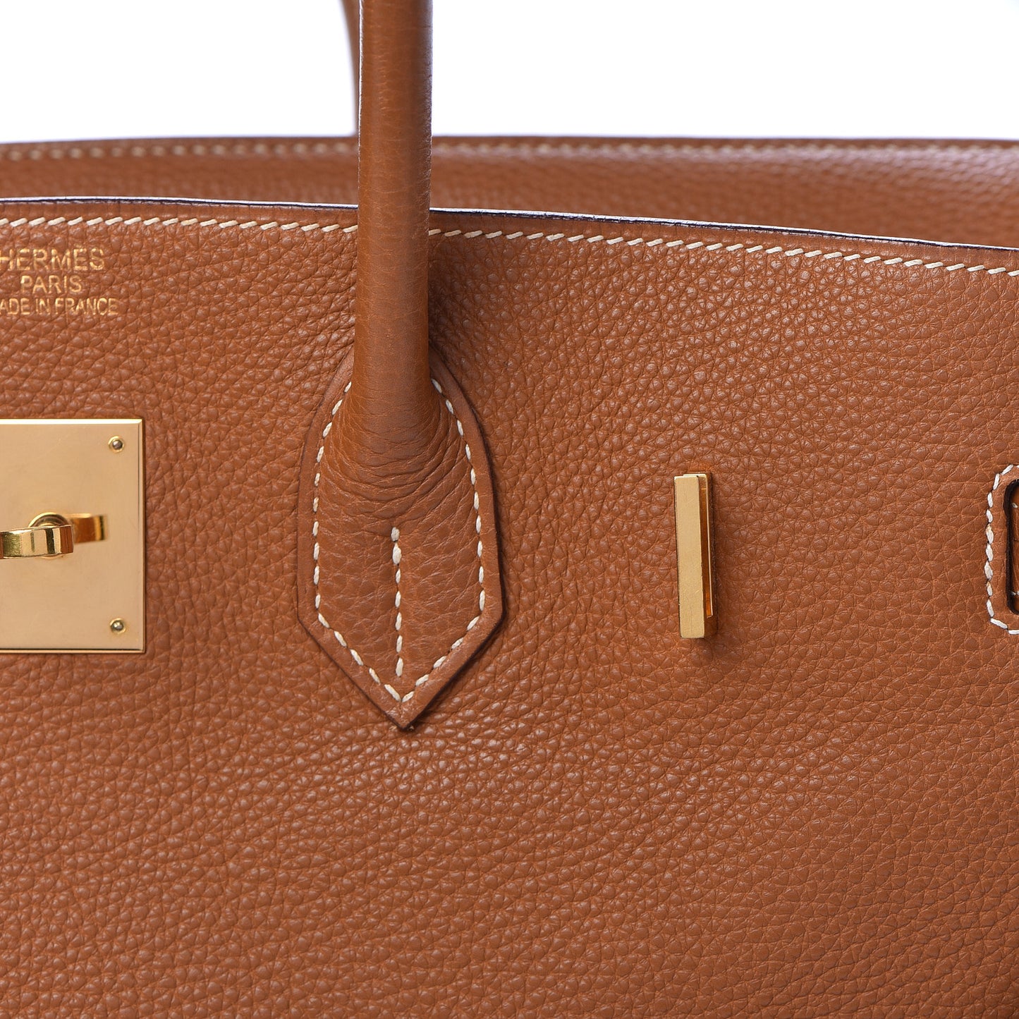 Togo Birkin 35 Gold