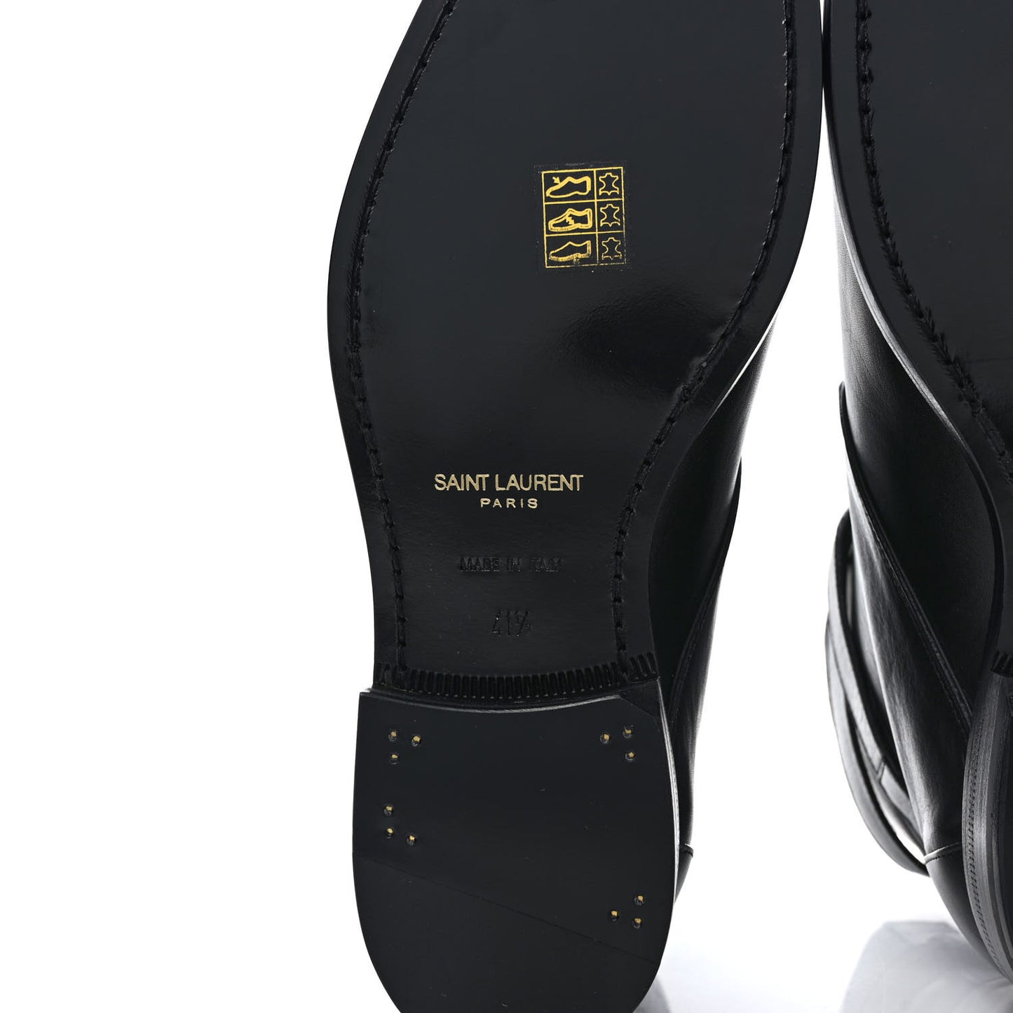 Calfskin Dare 25 Jodhpur Ankle Boots 41.5 Black