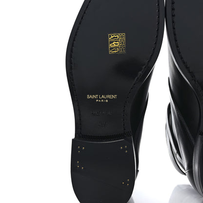 Saint Laurent Calfskin Dare 25 Jodhpur Ankle Boots 41.5 Black 6 of 9