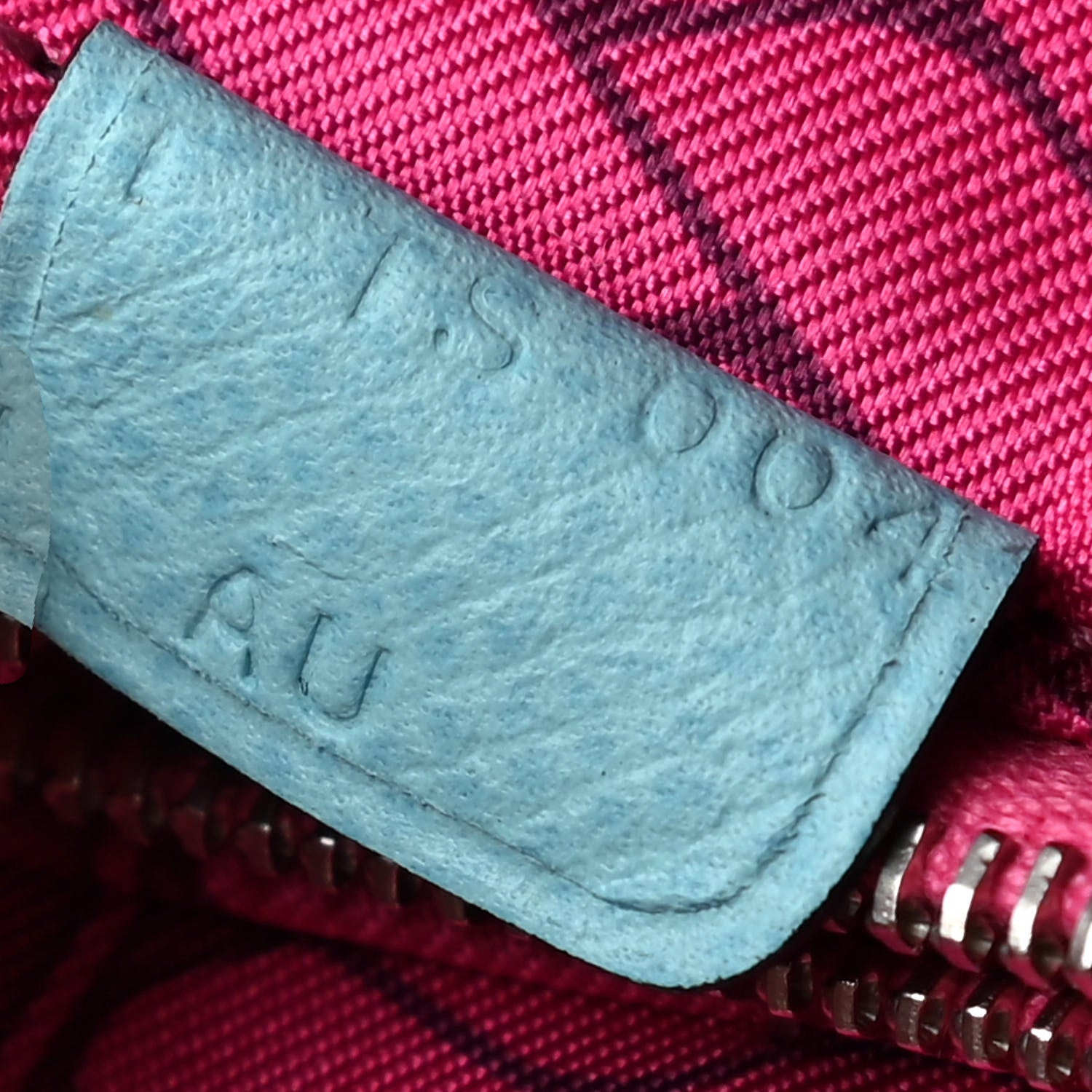 Hermes Epsom Silk'In Wallet Bleu Atoll Rose Tyrien 6 of 7