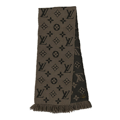 Louis Vuitton Wool Silk Logomania Scarf Verone 2 of 4