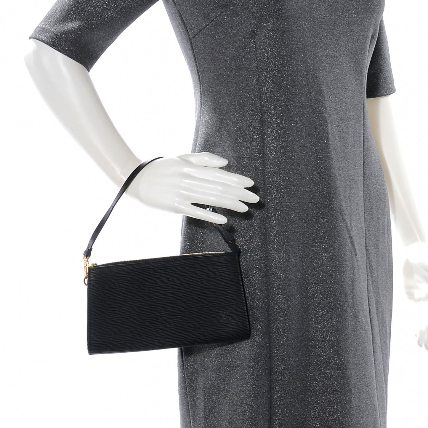 Epi Pochette Accessories 21 Black