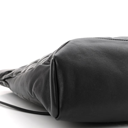 Chanel Shiny Aged Calfskin Quilted Large 31 Shopping Bag Black 9 of 11