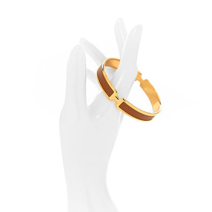 Hermes Epsom Olympe Bracelet Gold 2 of 4