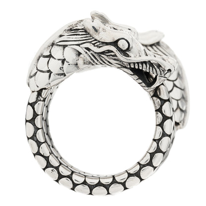 John Hardy Sterling Silver Legends Naga Dragon Coil Ring 53 6.5 3 of 6