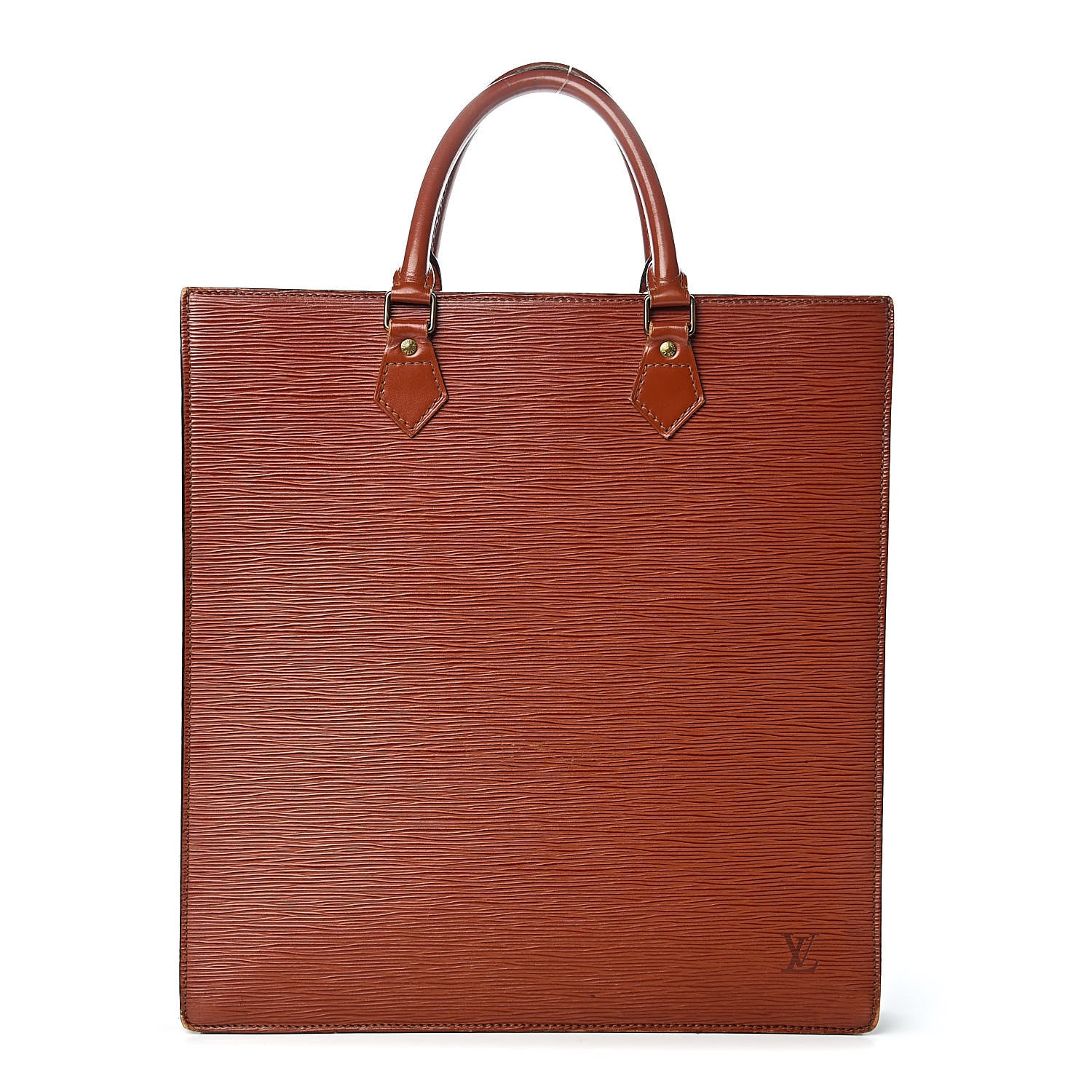 Louis Vuitton Epi Sac Plat GM Fawn 1 of 18