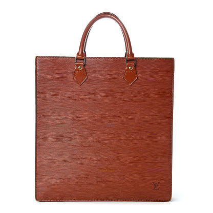 Louis Vuitton Epi Sac Plat GM Fawn 1 of 18
