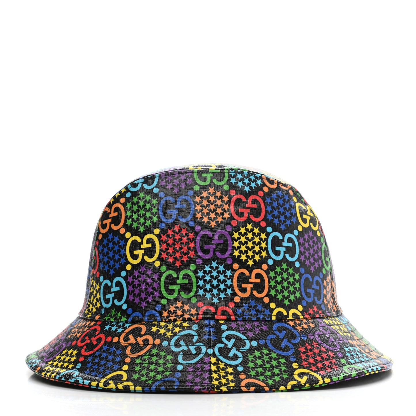 GG Supreme Monogram Psychedelic Fedora Hat S Multicolor