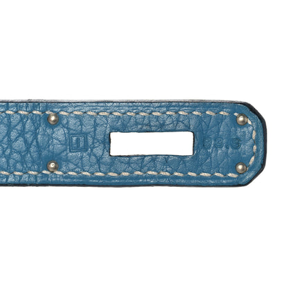 Hermes Togo Birkin 35 Blue Jean 25 of 40