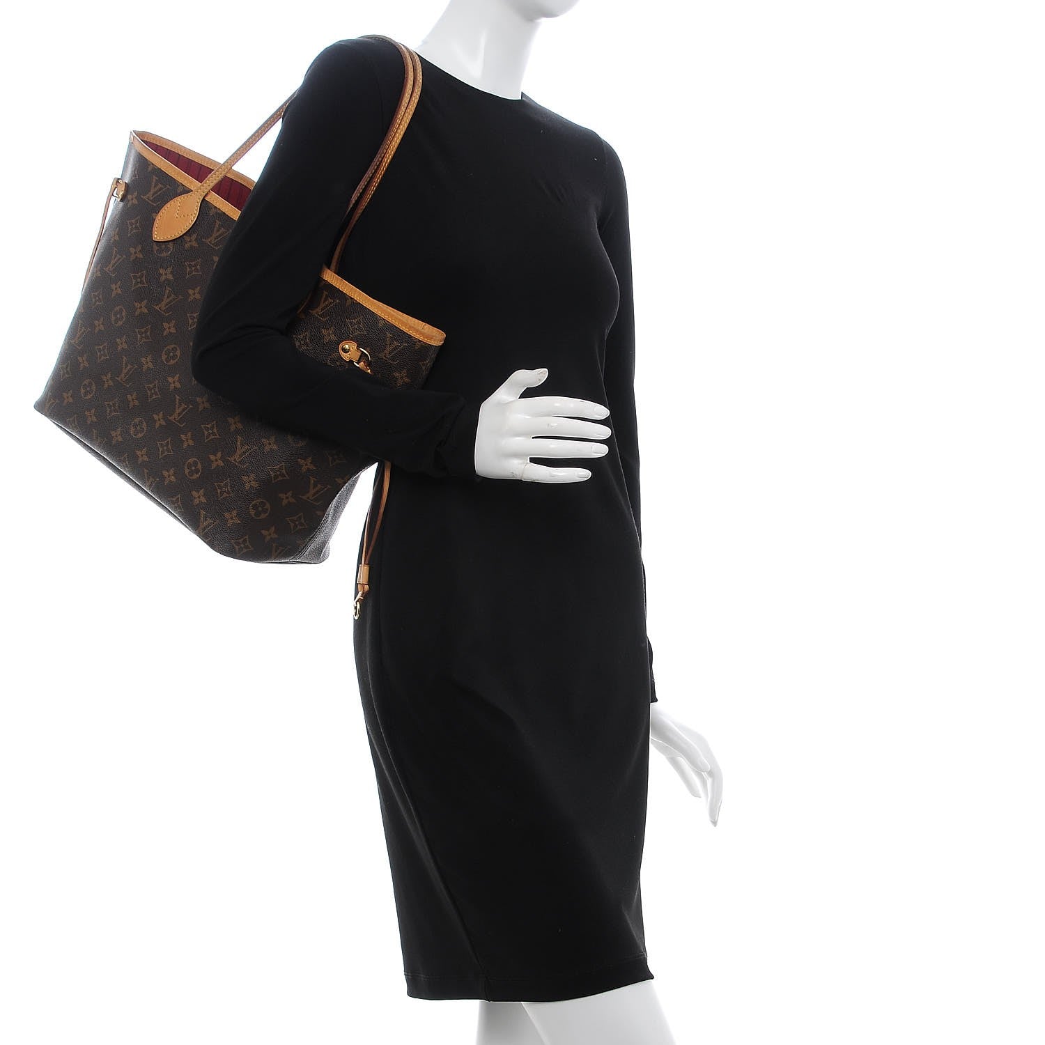 Louis Vuitton Monogram Neo Neverfull MM Pivoine 2 of 19