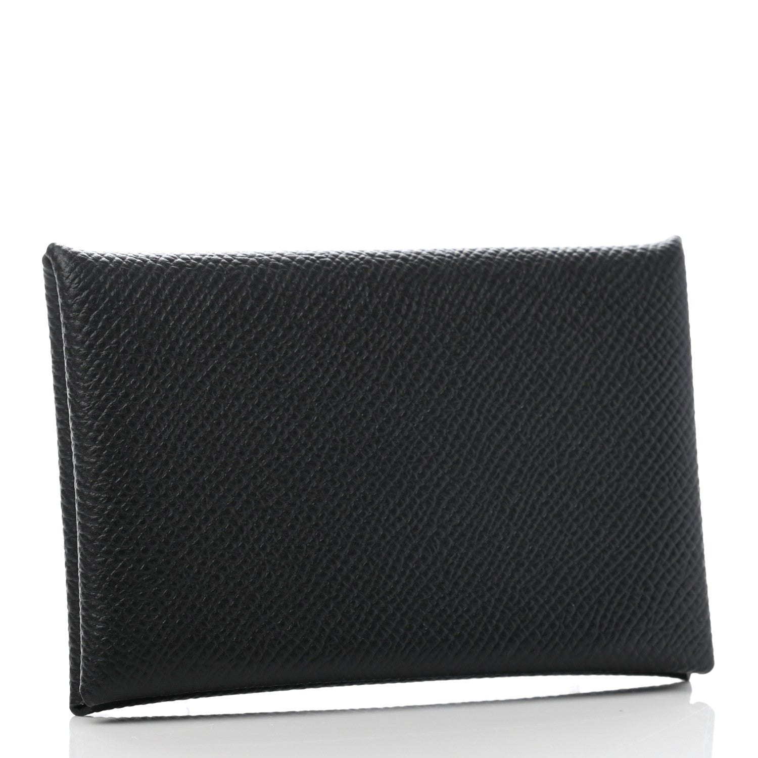 Hermes Epsom Calvi Card Case Black 3 of 5