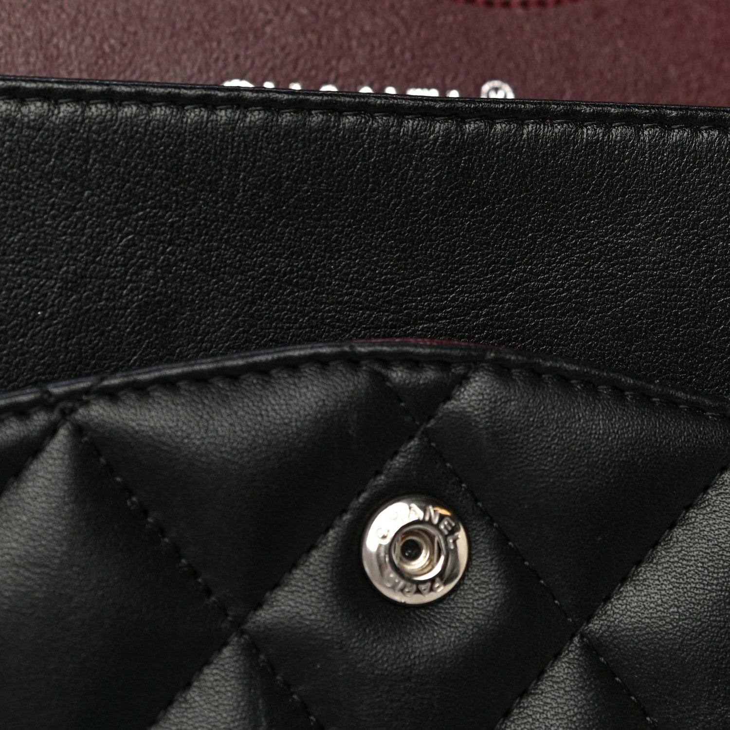 Chanel Lambskin Quilted Jumbo Double Flap Black 20 of 22