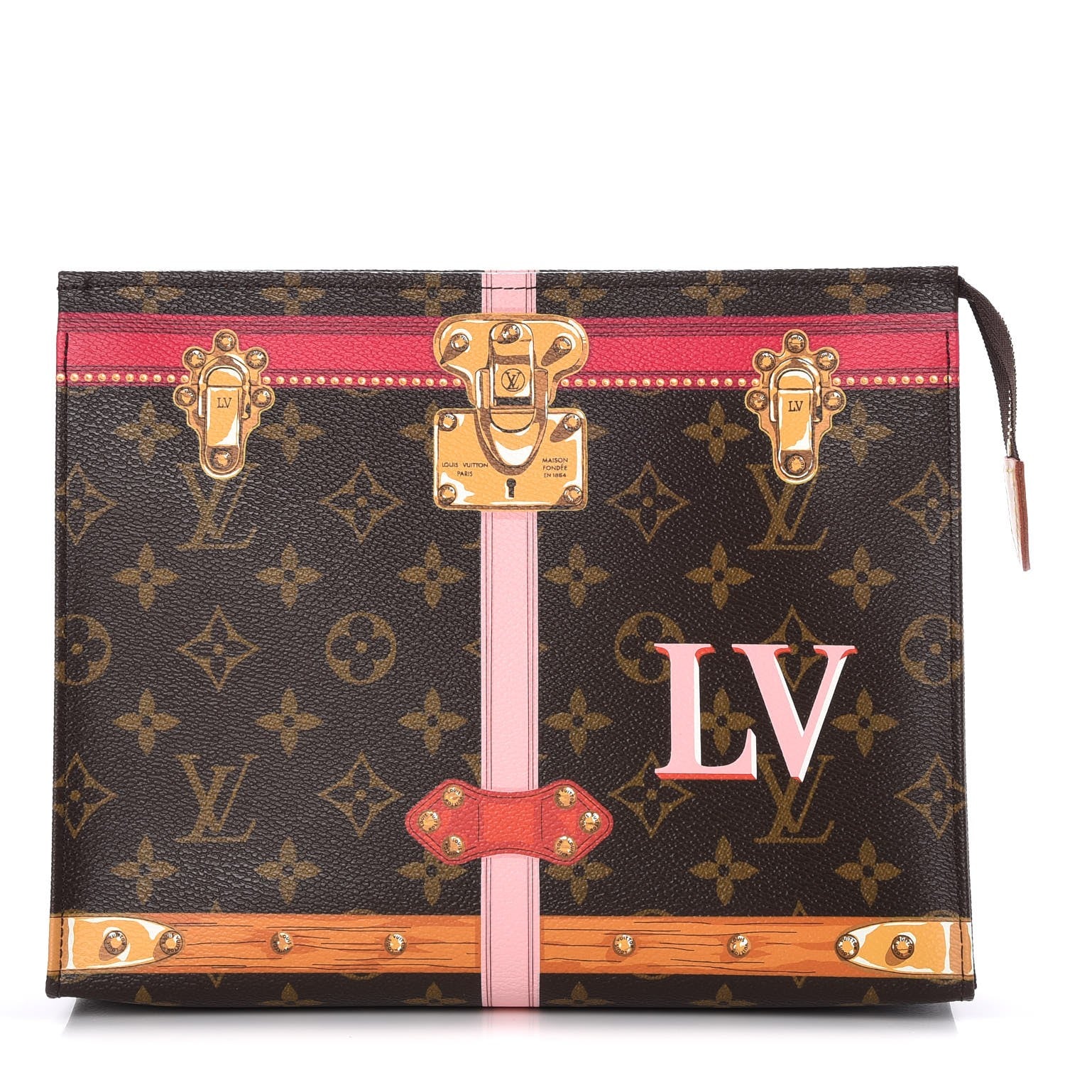 Louis Vuitton Monogram Summer Trunks Toiletry Pouch 26 1 of 7